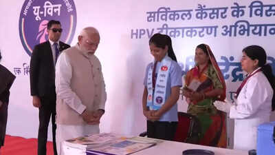 Major boost to India’s healthcare: PM Modi rolls out nationwide HPV vaccination for 14-year-old girls