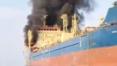 15 Indian Crew Members Aboard Palau‑Flagged Tanker Evacuated After Attack Near Strait of Hormuz 15 Indian Crew Members Aboard Palau‑Flagged Tanker Evacuated After Attack Near Strait of Hormuz