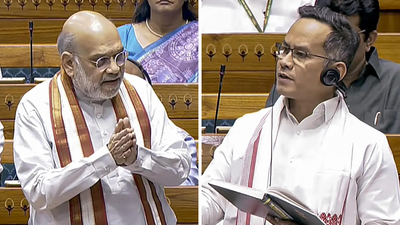 Gaurav Gogoi Questions Chair As Amit Shah Defends Speaker's Powers During No Confidence Debate