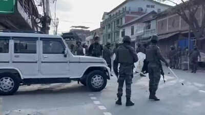 Manipur: Mob attacks Kuki Zo Council chairman's residence in Churachandpur, blank fire reported