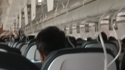 Air India Express flight diverted to Lucknow after Mayday call; Oxygen mask deployment  triggers panic among passengers
