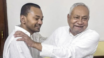 Tuskers, camels, cadre line up as Nitish Kumar's son Nishant joins JDU
