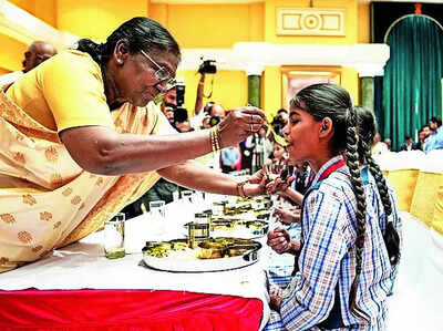 Ensuring good nutrition for a child is an investment for Viksit Bharat: President Murmu
