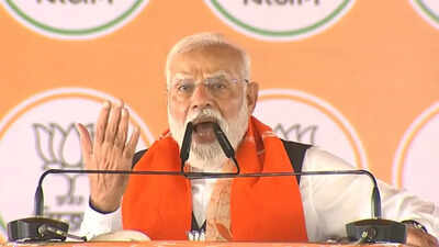 PM Modi in Birbhum ‘Bomb-making became cottage industry’: PM Modi attacks Mamata Banerjee, TMC at Birbhum rally