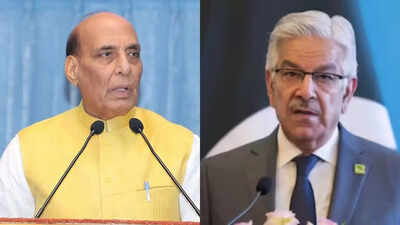 'Pakistan Will Be Divided Into...': Rajnath Singh's Strong Response To Khawaja Asif's Kolkata Threat 'Pakistan Will Be Divided Into...': Rajnath Singh's Strong Response To Khawaja Asif's Kolkata Threat