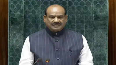 Om Birla (ANI image) Parliament adjourned sine die; Lok Sabha productivity at 93%, says Om Birla