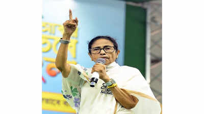 Mamata Fumes, Walks Off Stage Over Noise From Nearby BJP Rally In Bhabanipur, TMC-BJP Workers Clash