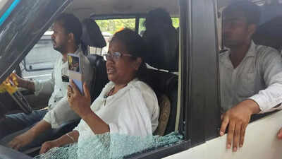 'Attack By BJP Goons': TMC MP Mitali Bag’s Car Vandalised In Hooghly, BJP Denies TMC's Charge
