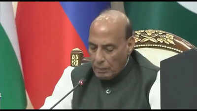 'Gave clean chit to Pakistan': Congress calls Rajnath's SCO meet statement 'anti-national'