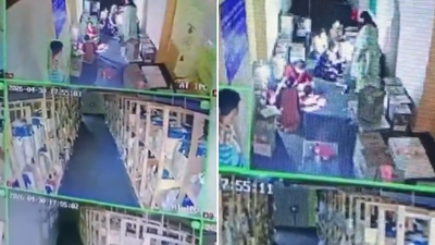 TMC Stages Protest Outside EVM Strong Room In Kolkata, Shares CCTV Footage Alleging Irregularities TMC Stages Protest Outside EVM Strong Room In Kolkata, Shares CCTV Footage Alleging Irregularities