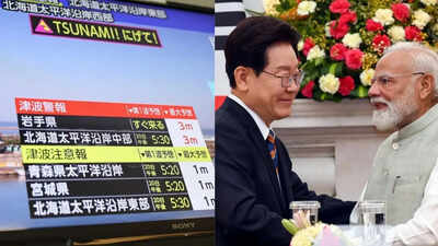 Evening news wrap: Japan hit by 7.5 quake; PM Modi hails 'chips to ships' ties with South Korea & more
