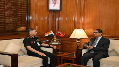 'Deeper collaboration for regional peace': Upendra Dwivedi meets Bangladesh high commissioner Riaz Hamidullah