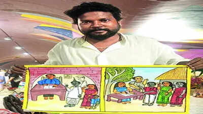Brush with SIR lands painters of mythology in vote Kurukshetra