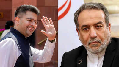 File photos Evening news wrap: Raghav Chadha loses 1 million Insta followers; Iran shares its truce demands with Pakistan