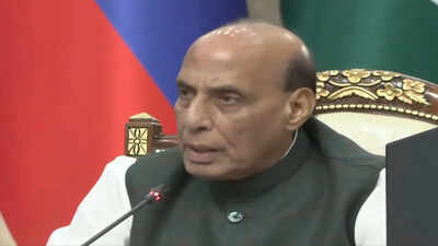 Defence Minister Rajnath Singh advocates for peace at SCO meeting Rajnath warns Pak on terror at SCO meet