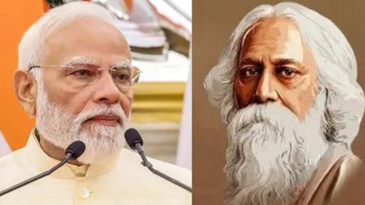 PM Modi Hails Rabindranath Tagore As ‘Eternal Voice Of Indian Civilisation’ On Pochishe Boishakh PM Modi Hails Rabindranath Tagore As ‘Eternal Voice Of Indian Civilisation’ On Pochishe Boishakh