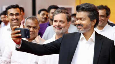 Congress Alleges Rahul Gandhi’s Viral Reel With Vijay Was Blocked, Centre Denies Any Role