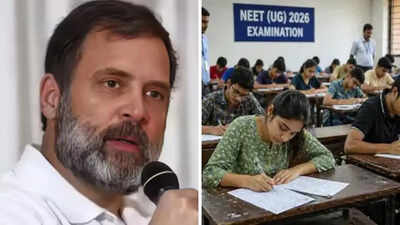 Rahul Gandhi Targets Centre Over NEET Leak Allegations As Rajasthan SOG Expands Probe