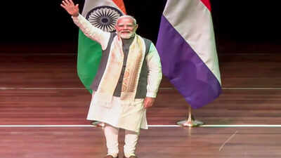 'Jhalmuri Reached Here Too?': PM Modi Invokes Bengal Polls In Netherlands, Lauds Indian Diaspora