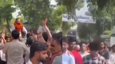 Out On Bail, Rape Accused Gets Grand Welcome In UP's Ghaziabad