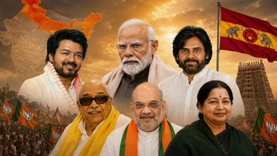 This image is used for representation purpose only (AI-image) Explainer: BJP mastered the north - why south still resists the saffron wave