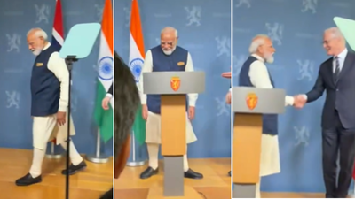 'World sees PM panic': Rahul Gandhi on video of Norwegian journalist asking PM Modi to answer questions - video