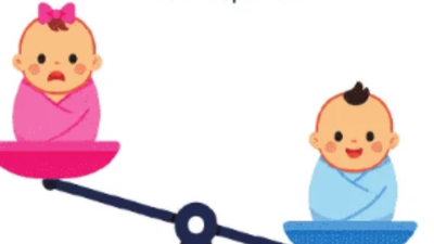 Representative image More girls at birth than before, but still too few