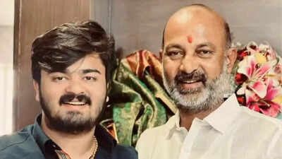 <p>Bandi Bhageerath and Bandi Sanjay Kumar</p> 'All are equal before law': Union minister Bandi Sanjay 'hands over' son to police in POCSO case