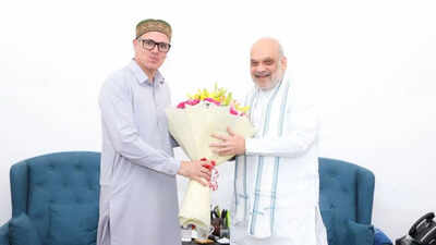 Omar Abdullah meets Amit Shah, discusses J&K’s statehood