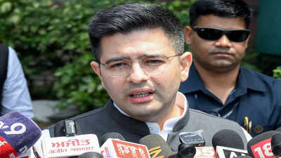 Raghav Chadha (File photo/ANI) Raghav Chadha appointed chairman of Committee on Petitions in Rajya Sabha days after joining BJP