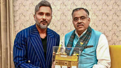 Honey Singh appears with BJP’s Tarun Chugh in anti-drug message in Punjab: 'You can make a comeback too'