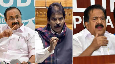Congress camps ‘flex’ muscle as Kerala CM race spills onto streets
