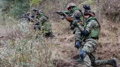 Army troops fire at suspected Pak drone along LoC in J&K's Poonch