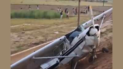 Cessna crash lands near Highway in UP; trainee pilot unhurt