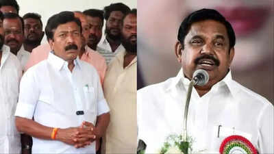 CV Shanmugam; Edappadi K Palaniswami '31 seats were alms from PMK: AIADMK leader Shanmugam attacks Palaniswami
