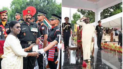 'Watershed moment': President Murmu hails commissioning of first 9 women NDA cadets at IMA; 515 officers pass out