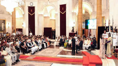 Padma Awards 2026 ceremony Ex-Navy chief, Niti VC were part of Padma jury