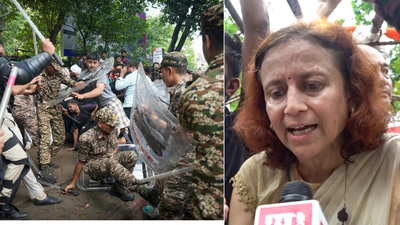 CJP Claims Wangchuk's Wife Assaulted; Amit Shah Meets Dharmendra Pradhan Amid CJP Sansad March CJP Claims Wangchuk's Wife Assaulted; Amit Shah Meets Dharmendra Pradhan Amid CJP Sansad March
