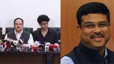 Education Minister Dharmendra Pradhan Resigns After Month-Long Protests, Lathi Charge Fury Education Minister Dharmendra Pradhan Resigns After Month-Long Protests, Lathi Charge Fury