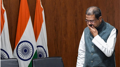 Education Minister Dharmendra Pradhan Resigns After Month-Long Protests, Lathi Charge Fury Education Minister Dharmendra Pradhan Resigns After Month-Long Protests, Lathi Charge Fury