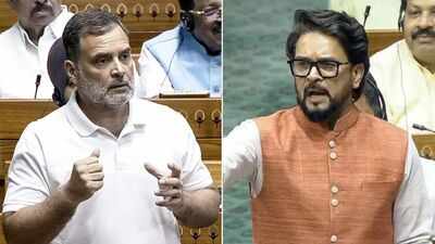 Rahul Gandhi under fire: Anurag Thakur moves privilege notice over Lok Sabha speech