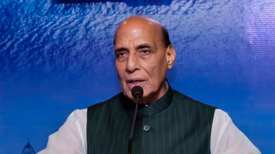 'Not just a fighting force, but guardian of India's economy': Rajnath Singh hails Navy