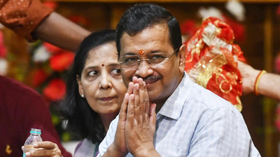 Former Delhi CM Arvind Kejriwal (PTI photo) 'Won't rest until they are hanged': Kejriwal counters BJP's 'political Hindu' attack amid Ram Mandir theft row
