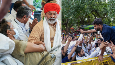 '500 farmers join CJP protest': Sonam Wangchuk gets support from Rakesh Tikait, Kejriwal at 'packed' Jantar Mantar