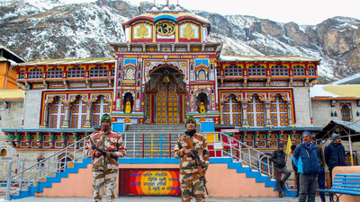 Badrinath Temple, Uttarakhand (PTI file photo) Ex-Badrinath temple officer Rajendra Chauhan arrested in donation theft case after SIT grilling