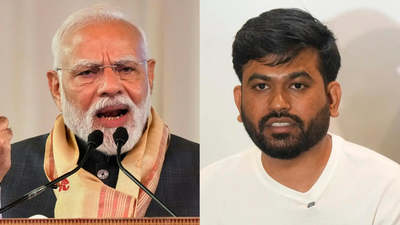 PM Modi and CJP founder Abhijeet Dipke (R) 'Your skin brighter than country's future': Abhijeet Dipke's jab at PM Modi's late night video