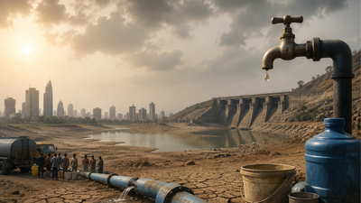 India's major reservoirs are holding just 26 per cent of their live capacity The long journey to your tap: How India's biggest cities get their water