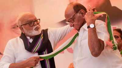 "In democracy, dialogue should always happen," said Chhagan Bhujbal. NCP to merge with Sharad Pawar faction? What party veteran Chhagan Bhujbal said
