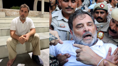 Rahul issued a video message explaining why they staged a protest, demands debate on paper leak in Parliament 'Government had no interest in debate': Rahul Gandhi on why Congress protested outside PM's residence