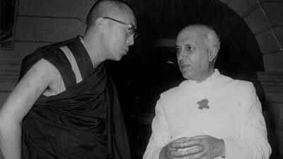 His Holiness the Dalai Lama with Indian Prime Minister Jawaharlal Nehru in New Delhi, India on April 16. 1961. (Image credit: Dalailama.com)) Before the exile: When Nehru kept his promise to raise Dalai Lama's concerns with Zhou Enlai